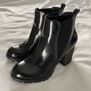 Steve Madden Patent Leather Platform Boot